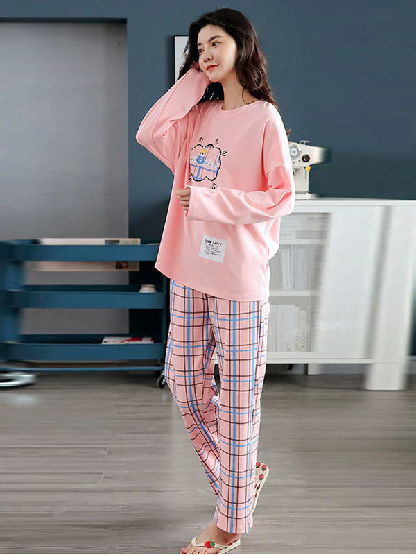 Pink Sharkee PJ Set