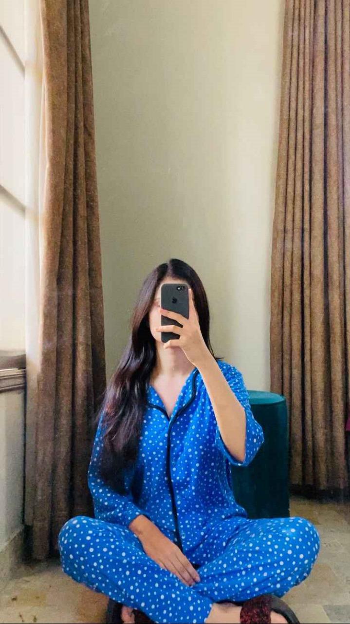 BLUE POLKA DOT PJ'S