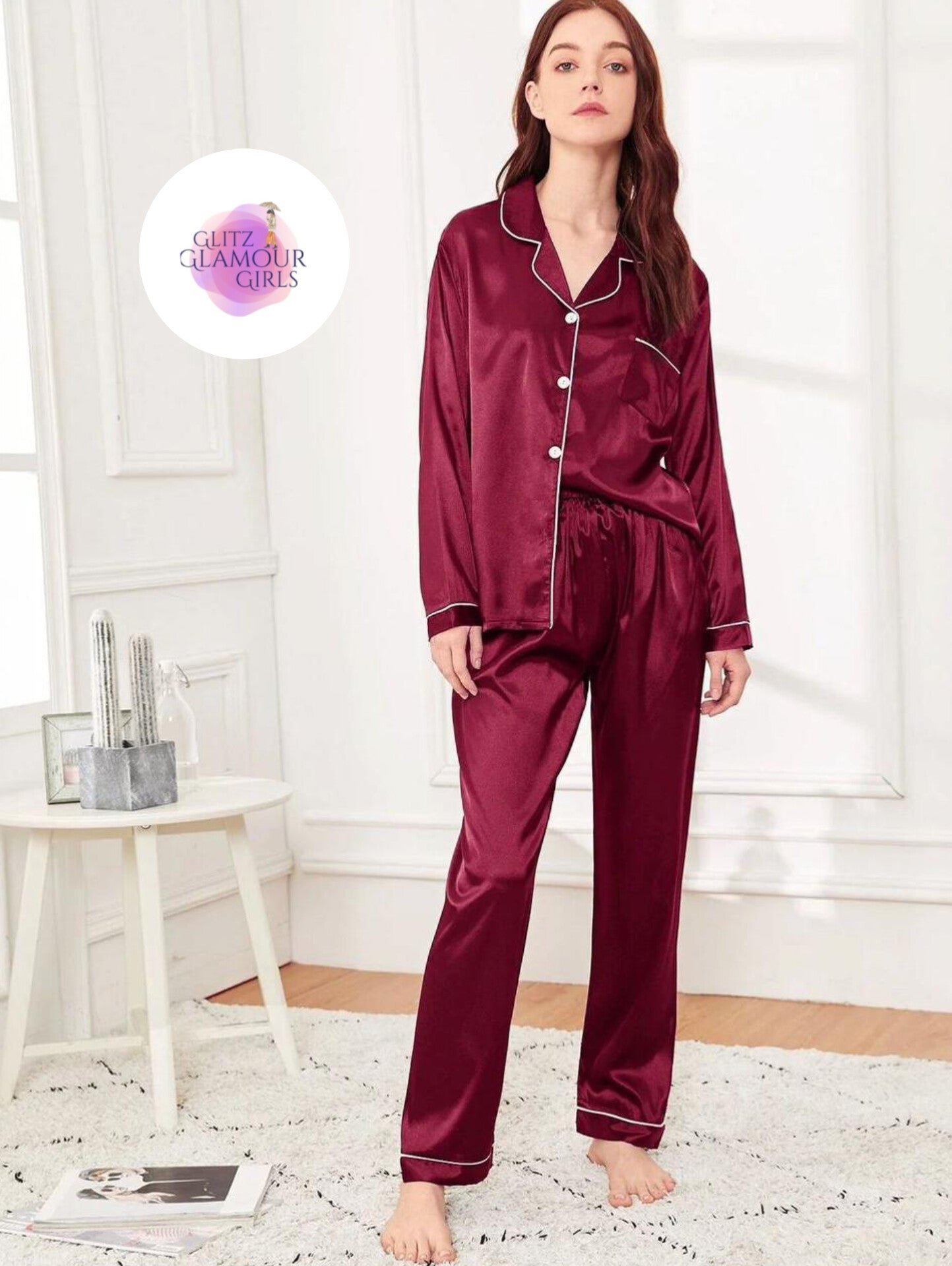 Red Silk PJ's