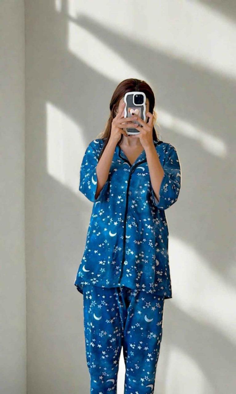 BLUE MOON STAR PJ SET
