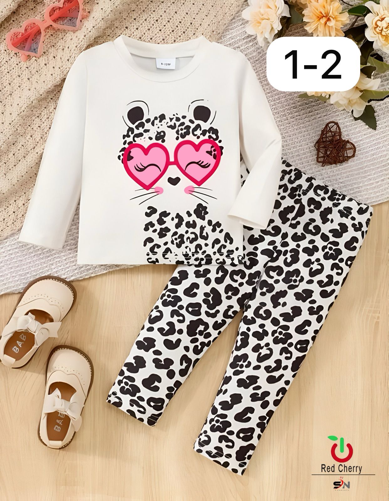 Pritned Nights Wear For Kids