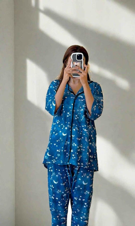 BLUE MOON STAR PJ SET